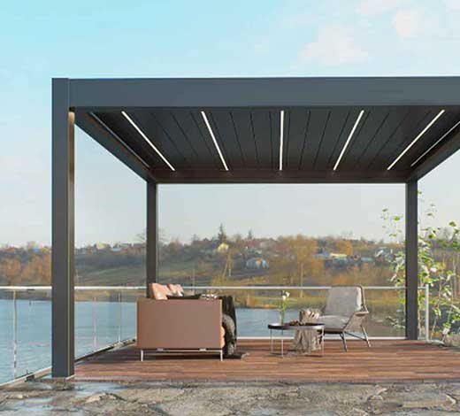 Aluminium Pergolas Installation Aluminium Pergolas Installation
